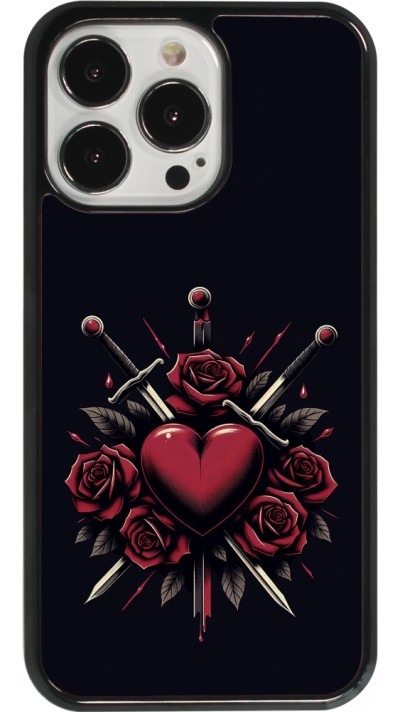 Coque iPhone 13 Pro - Valentine 2024 gothic love