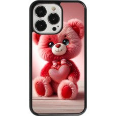 Coque iPhone 13 Pro - Valentine 2024 Ourson rose
