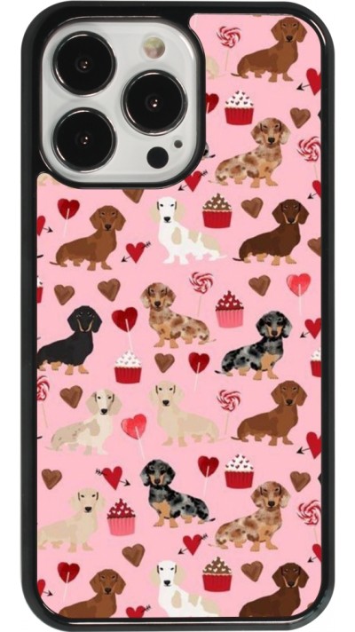 Coque iPhone 13 Pro - Valentine 2024 puppy love