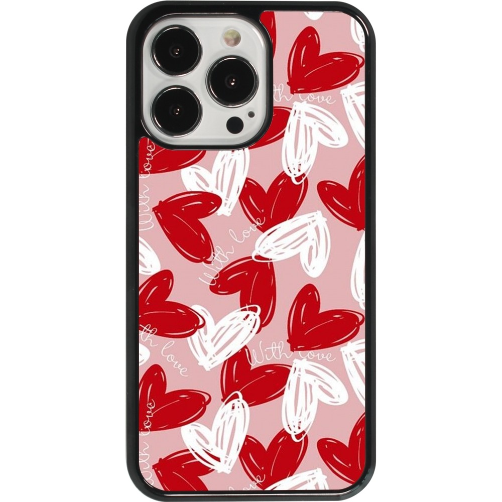 iPhone 13 Pro Case Hülle - Valentine 2024 with love heart