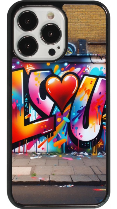 Coque iPhone 13 Pro - Valentine 2025 Love U Tag