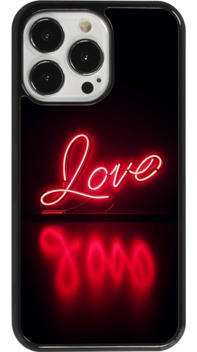 Coque iPhone 13 Pro - Valentine 2025 Neon Love
