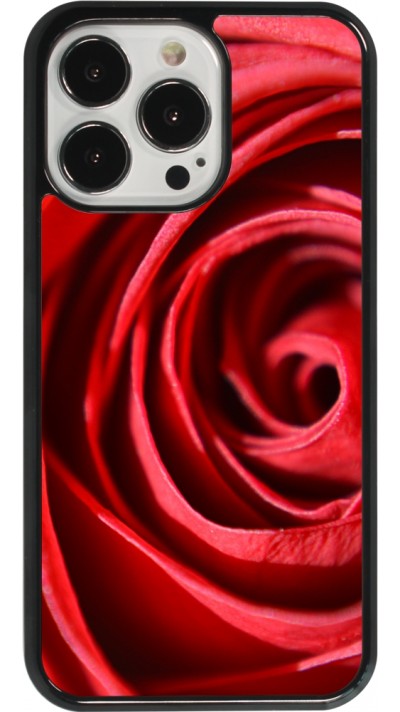 Coque iPhone 13 Pro - Valentine 2023 close up rose