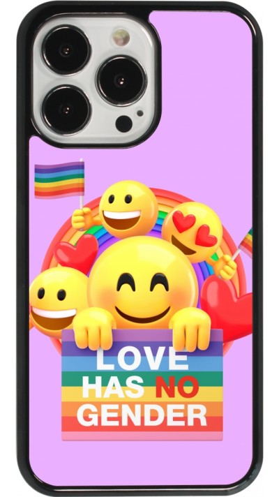 Coque iPhone 13 Pro - Valentine 2023 love has no gender