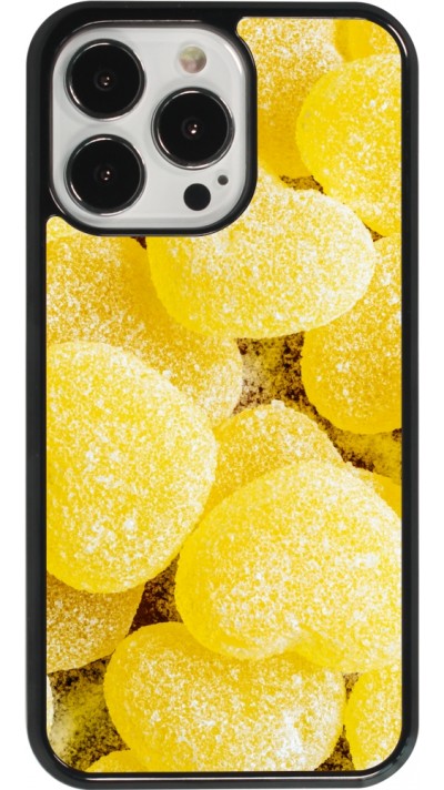 Coque iPhone 13 Pro - Valentine 2023 sweet yellow hearts