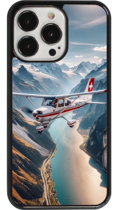 Coque iPhone 13 Pro - Vol Alpin Suisse
