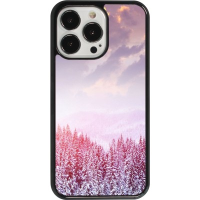 iPhone 13 Pro Case Hülle - Winter 22 Pink Forest