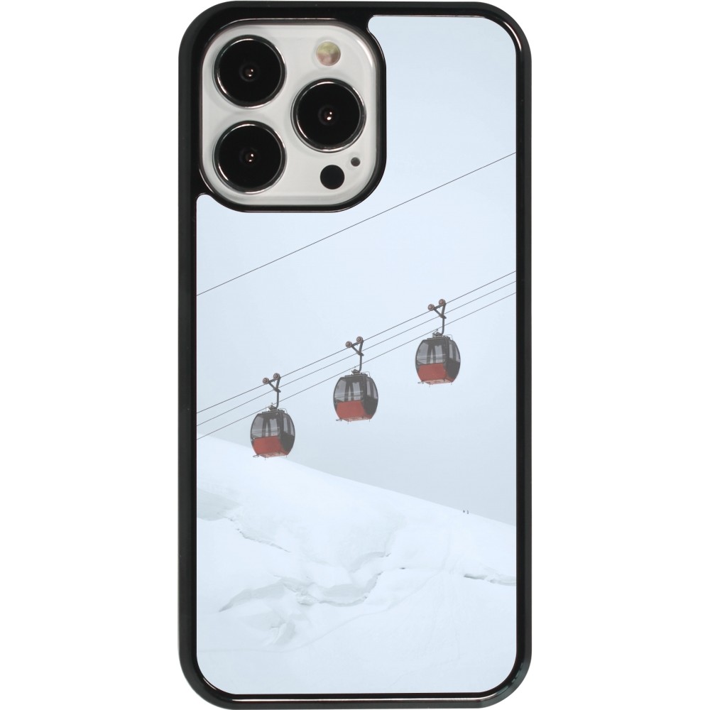 iPhone 13 Pro Case Hülle - Winter 22 ski lift