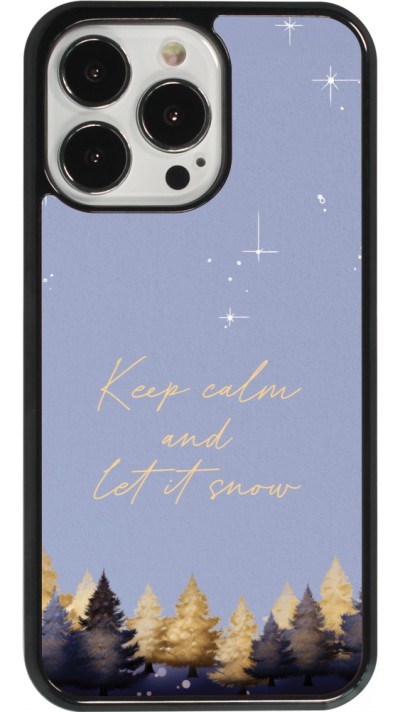 Coque iPhone 13 Pro - Winter 25 Winter illustration of trees