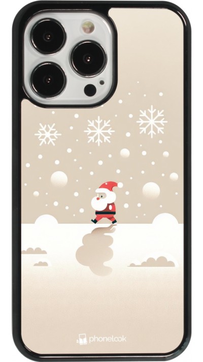 iPhone 13 Pro Case Hülle - Weihnachten 2023 Minimalistischer Weihnachtsmann