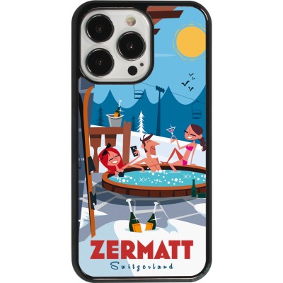 iPhone 13 Pro Case Hülle - Zermatt Mountain Jacuzzi
