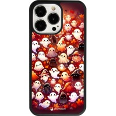 iPhone 13 Pro Case Hülle - Silikon schwarz Gespenster Herbst niedlich