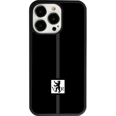 Coque iPhone 13 Pro - Silicone rigide noir Canton AR noir