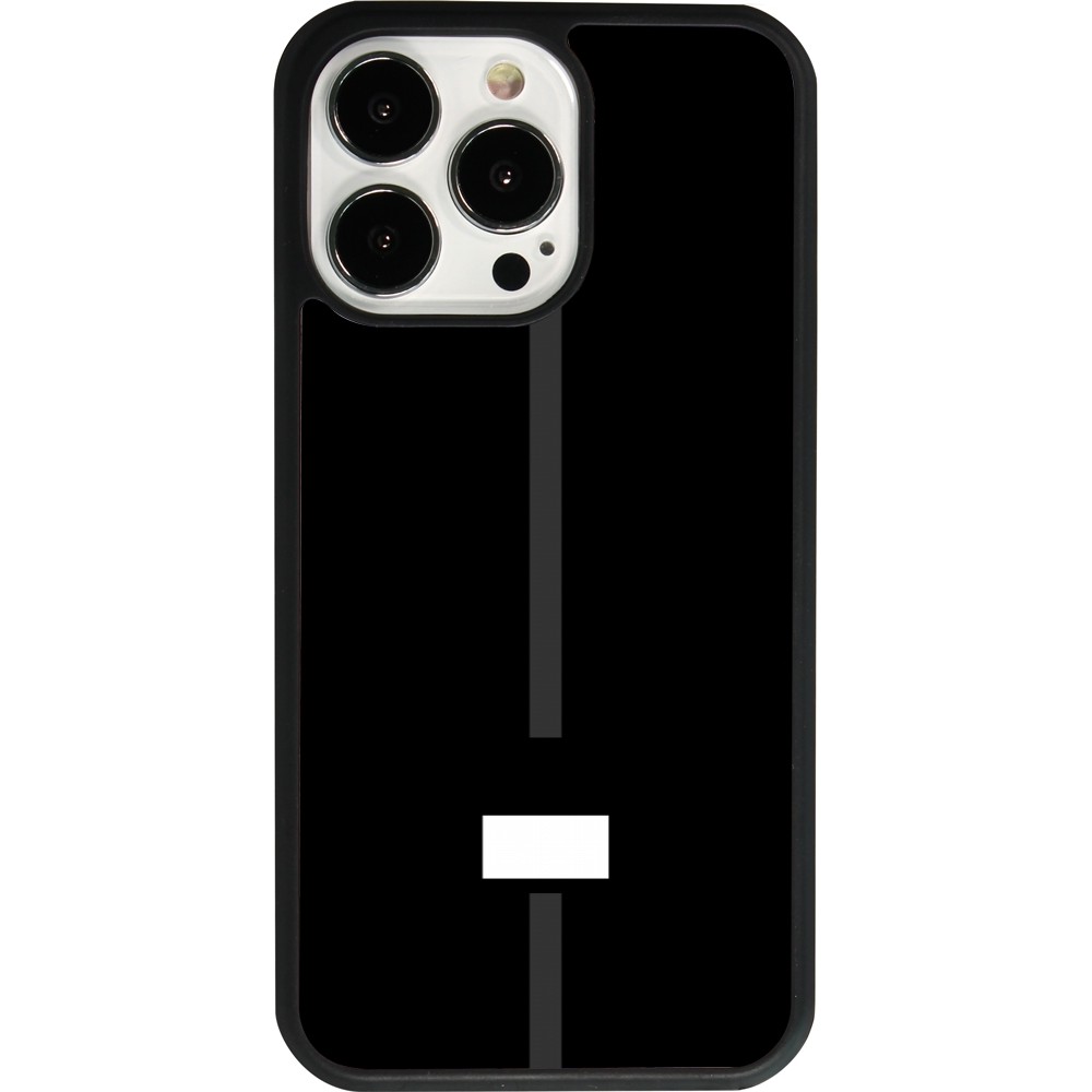 iPhone 13 Pro Case Hülle - Silikon schwarz Kanton FR schwarz