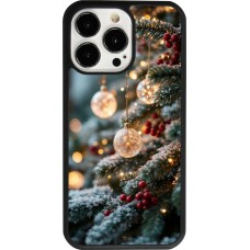Coque iPhone 13 Pro - Silicone rigide noir Christmas 25 Xmas Decorated Tree