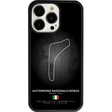 Coque iPhone 13 Pro - Silicone rigide noir F1 Track 2025 Italy