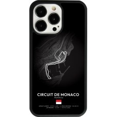 iPhone 13 Pro Case Hülle - Silikon schwarz F1 Track 2025 Monaco