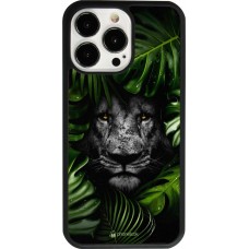 Hülle iPhone 13 Pro - Silikon schwarz Forest Lion