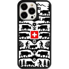 iPhone 13 Pro Case Hülle - Silikon schwarz Poya Schweiz 3