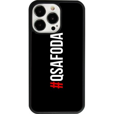iPhone 13 Pro Case Hülle - Silikon schwarz Qsafoda 1