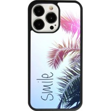 iPhone 13 Pro Case Hülle - Silikon schwarz Smile 05