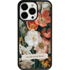 Coque iPhone 13 Pro - Silicone rigide noir Full Bloom 2026