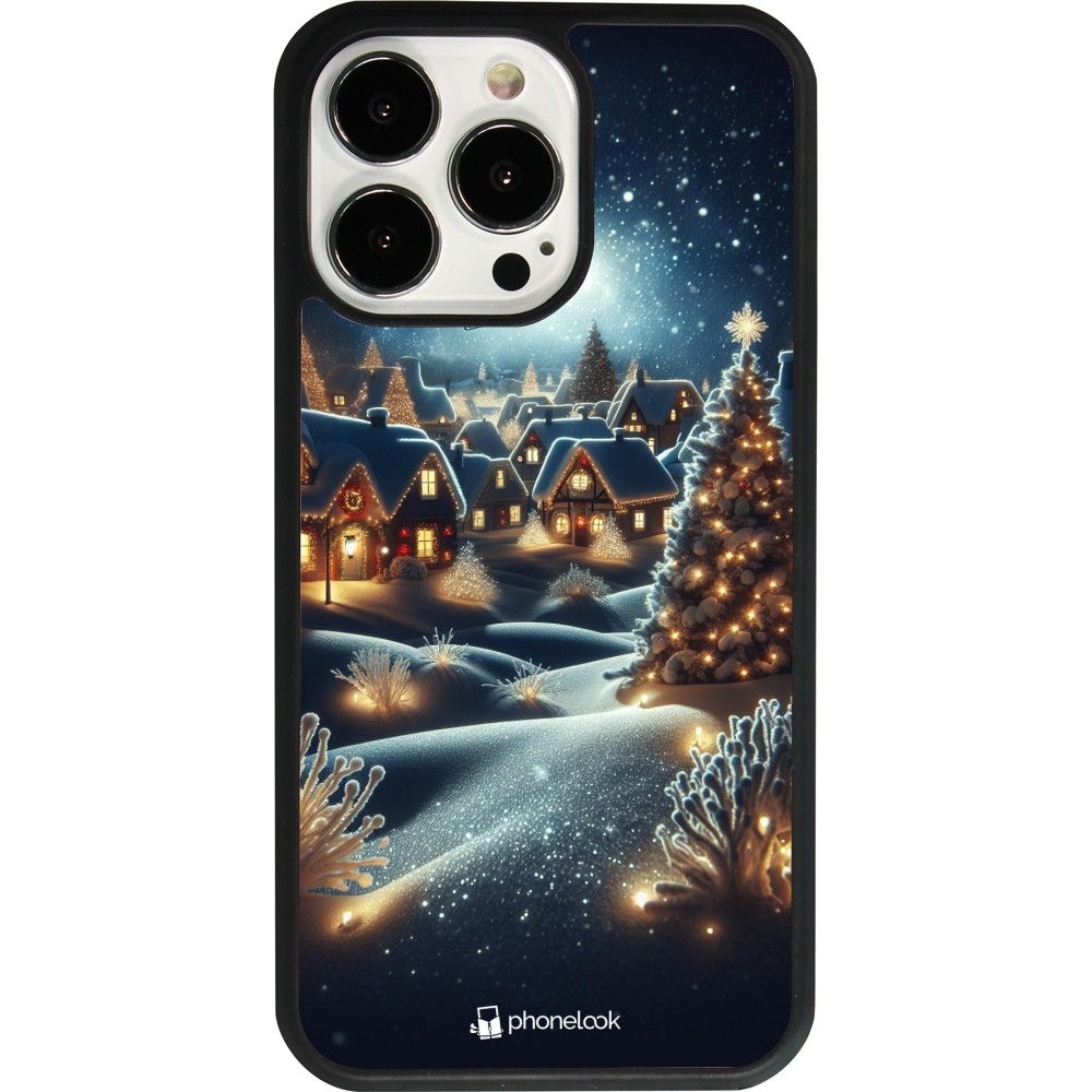 iPhone 13 Pro Case Hülle - Silikon schwarz Weihnachten 2023 Weihnachten steht vor der Tür
