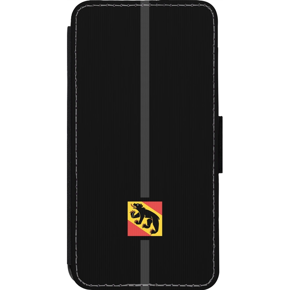 Coque iPhone 13 Pro - Wallet noir Canton BE noir