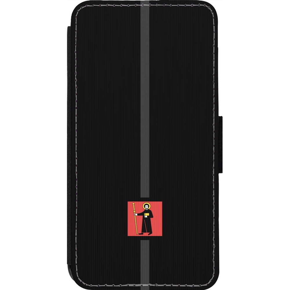 Coque iPhone 13 Pro - Wallet noir Canton GL noir