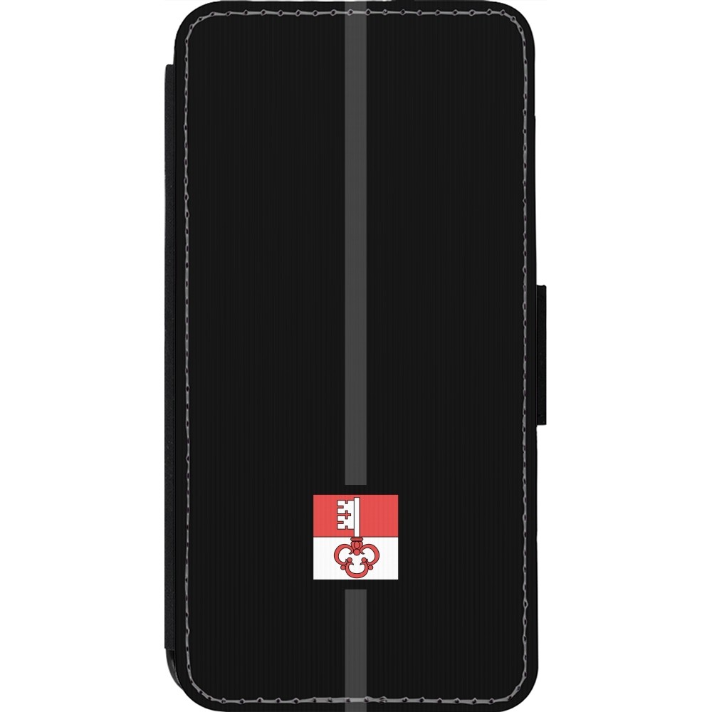 Coque iPhone 13 Pro - Wallet noir Canton OW noir
