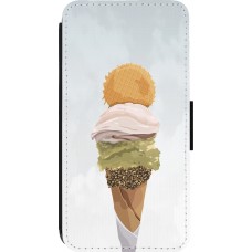 iPhone 13 Pro Case Hülle - Wallet schwarz Summer 2025 Cornet
