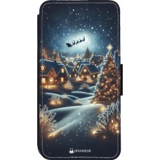 iPhone 13 Pro Case Hülle - Wallet schwarz Weihnachten 2023 Weihnachten steht vor der Tür