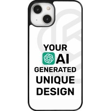 Coque iPhone 14 - 100% unique générée par intelligence artificielle (AI) avec vos idées