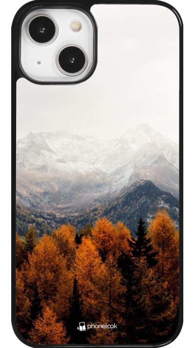 Coque iPhone 14 - Autumn 21 Forest Mountain