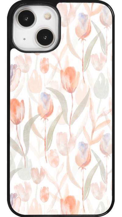 Coque iPhone 14 - Autumn 22 watercolor tulip