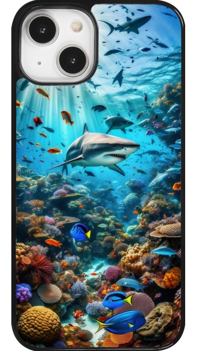 Coque iPhone 14 - Bora Bora Mer et Merveilles