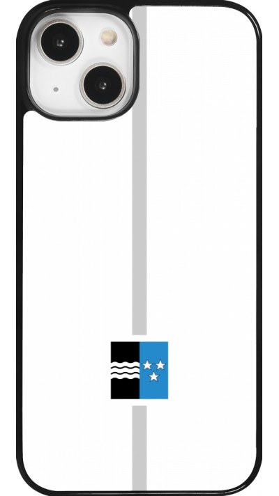 Coque iPhone 14 - Canton AG blanc