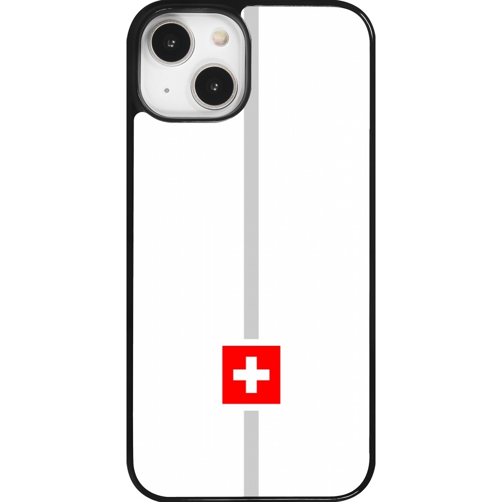 iPhone 14 Case Hülle - Kanton CH weiss