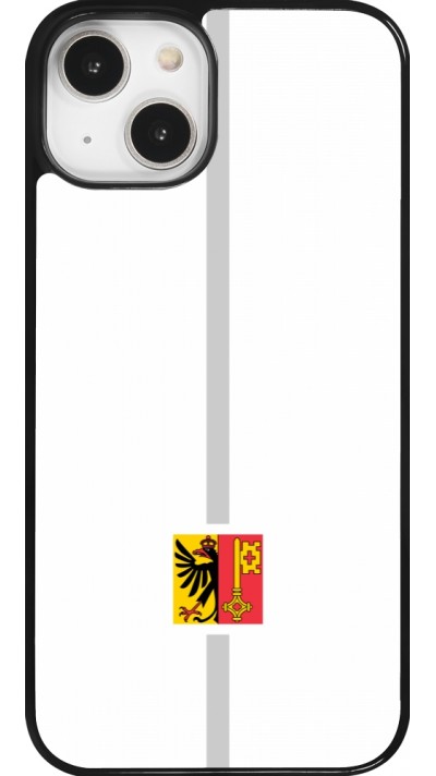 iPhone 14 Case Hülle - Kanton GE weiss
