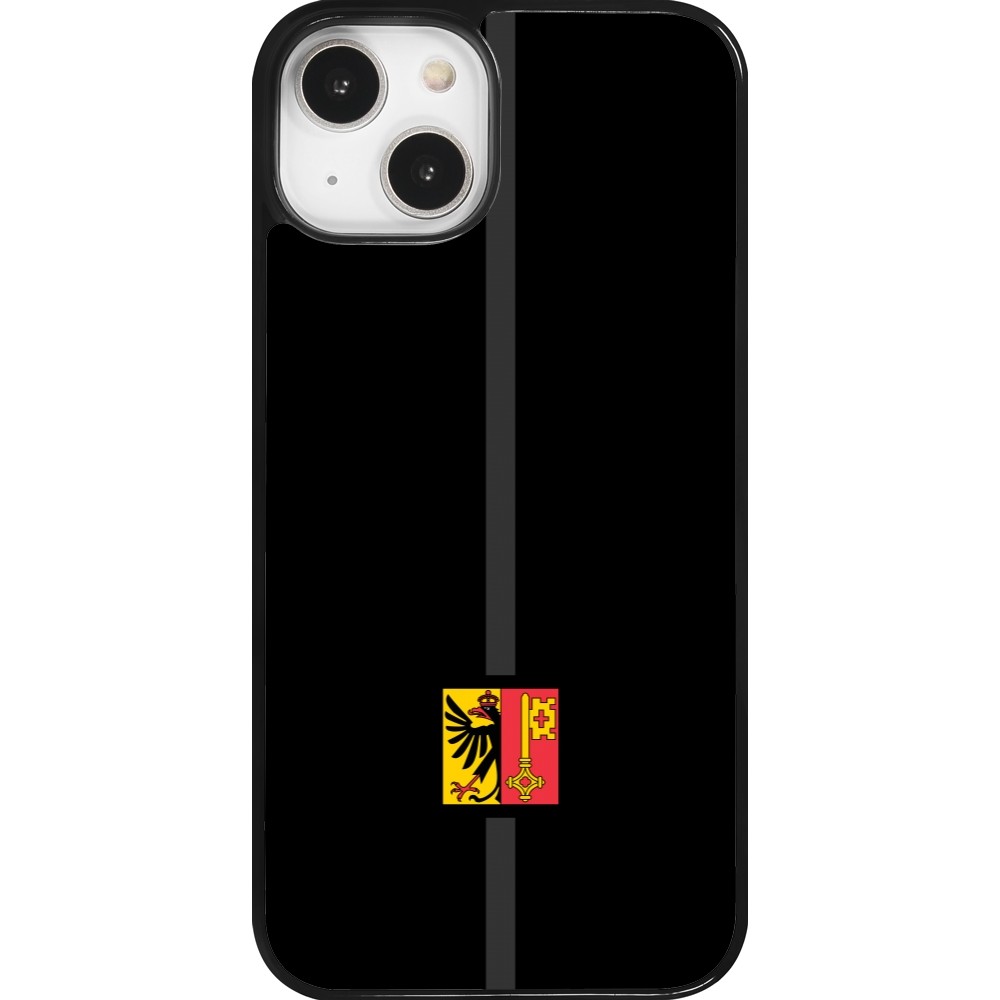 iPhone 14 Case Hülle - Kanton GE schwarz