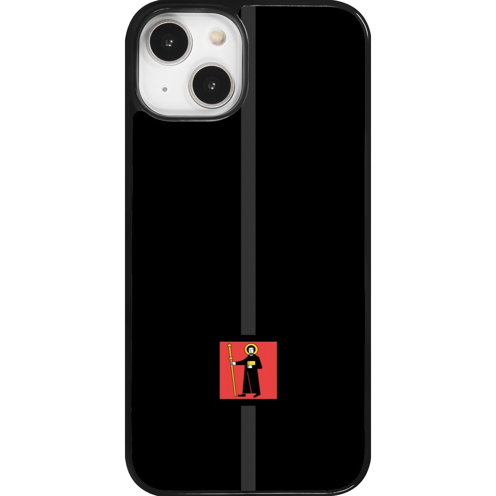 iPhone 14 Case Hülle - Kanton GL schwarz