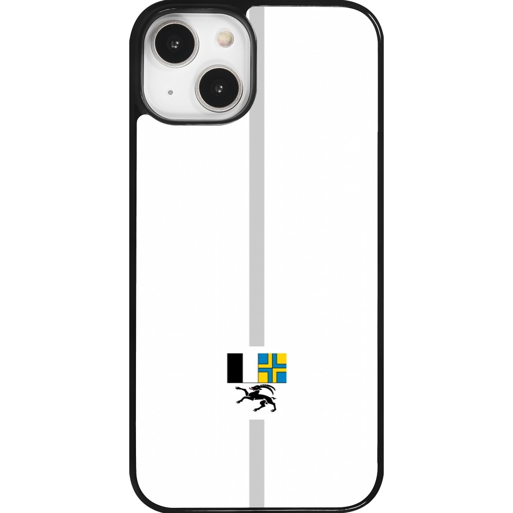 iPhone 14 Case Hülle - Kanton GR weiss