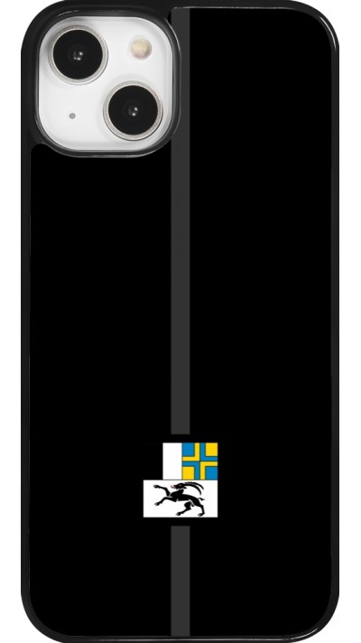 iPhone 14 Case Hülle - Kanton GR schwarz
