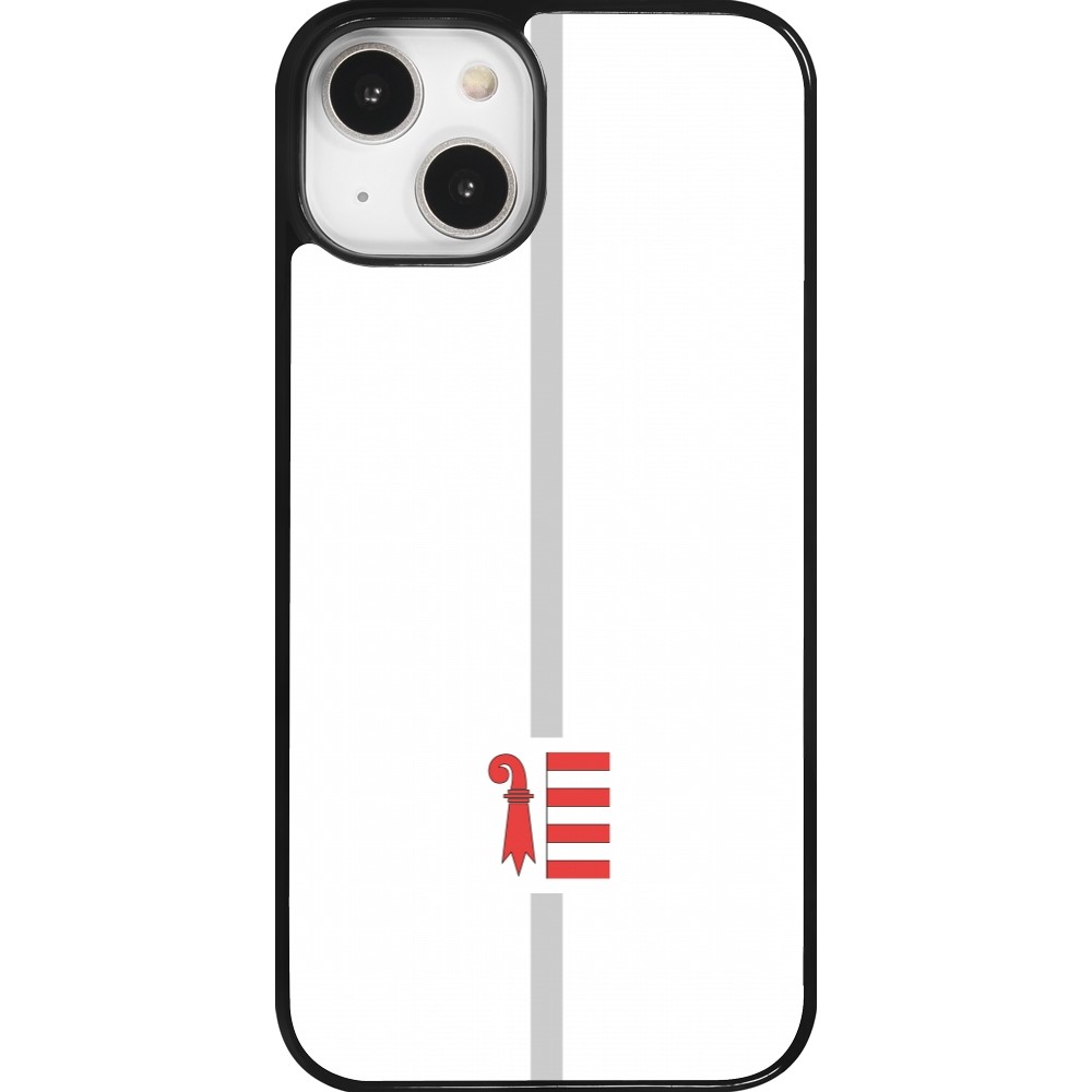 iPhone 14 Case Hülle - Kanton JU weiss