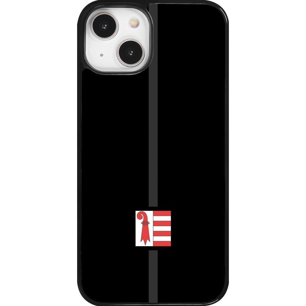 iPhone 14 Case Hülle - Kanton JU schwarz