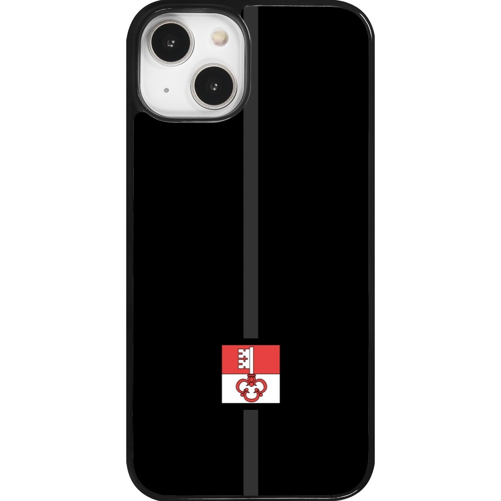iPhone 14 Case Hülle - Kanton OW schwarz