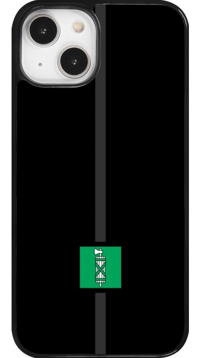 iPhone 14 Case Hülle - Kanton SG schwarz