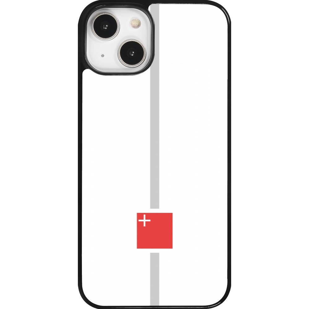 iPhone 14 Case Hülle - Kanton SZ weiss