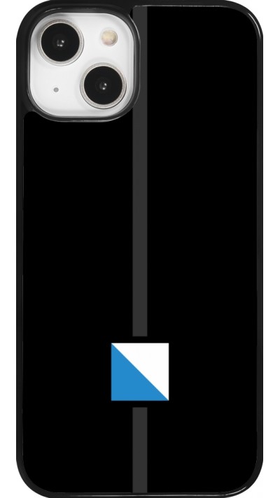 iPhone 14 Case Hülle - Kanton ZH schwarz