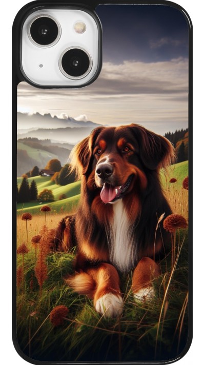 Coque iPhone 14 - Chien Campagne Suisse